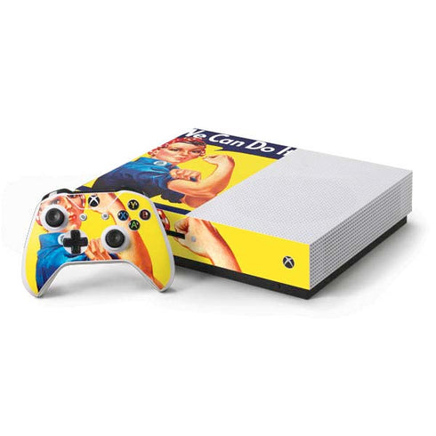 Rosie The Riveter Vintage War Poster Xbox One Skins